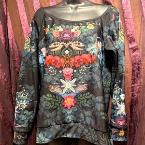 Black Milk Biologica Off Shoulder Sweater